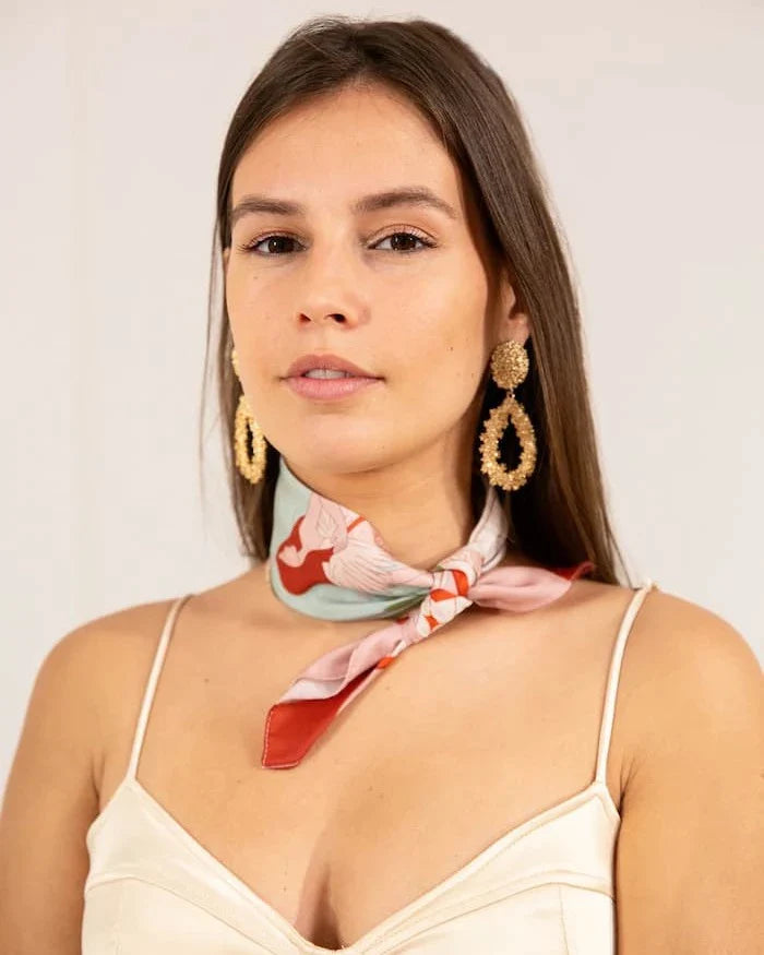 Le Foulard Feminae - Rose